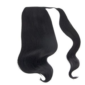 #1 JET BLACK PONYTAIL 💯 HUMAN HAIR